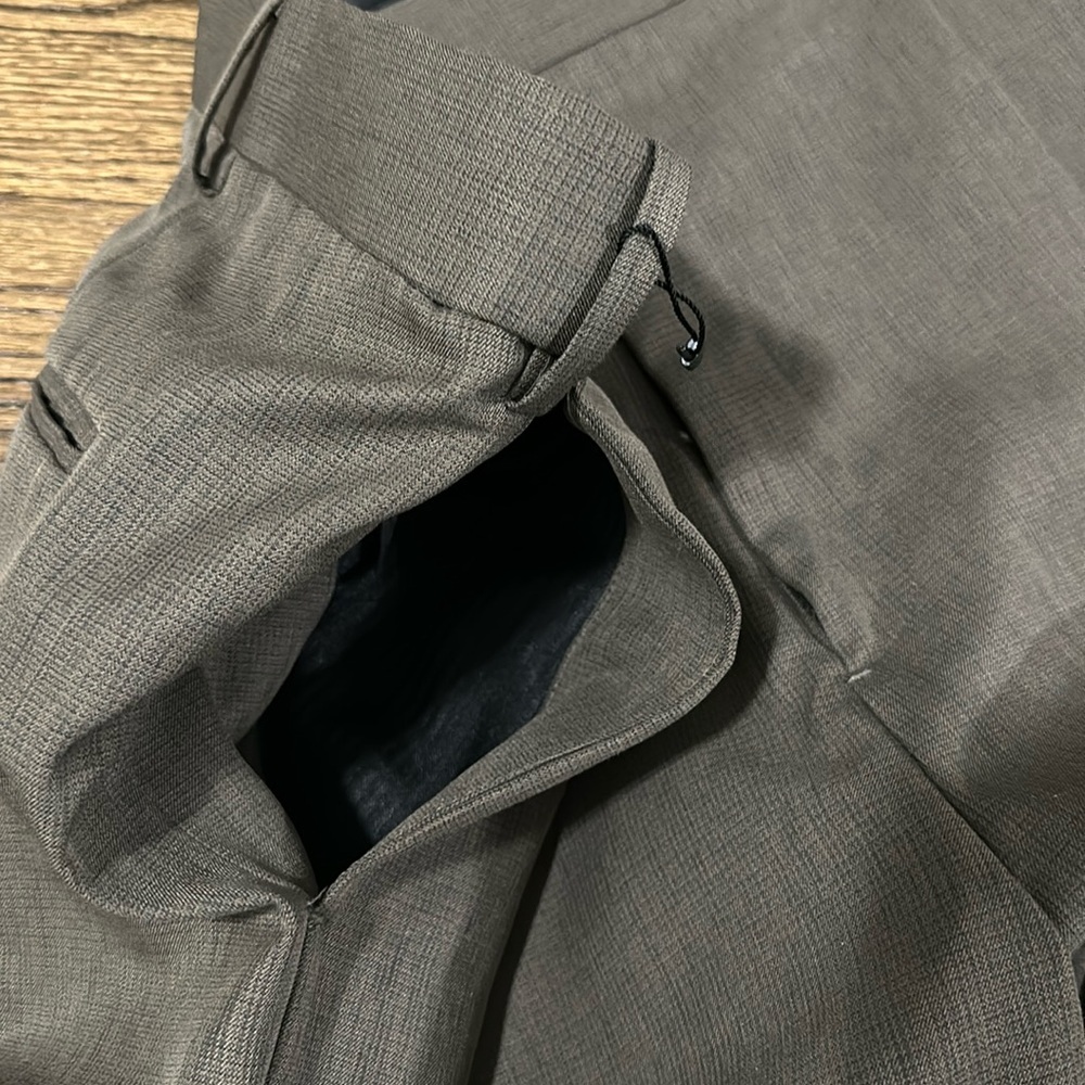 Savane Vintage Tailored 2 U Comfort Waist Men’s Trouser Work Pleated Pants 40/32 - Picture 13 of 16